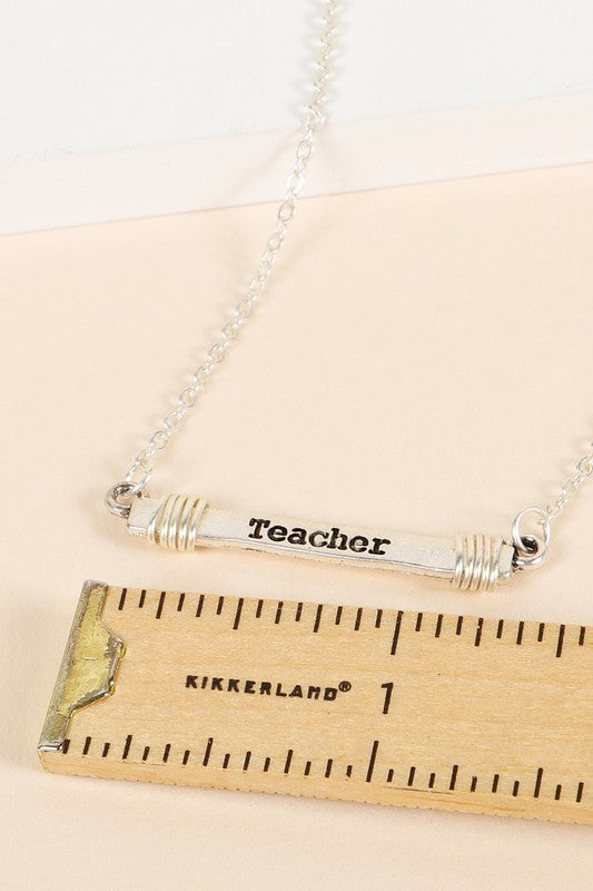 necklace  quotes Teacher & Nurse